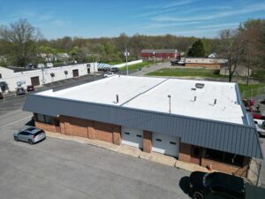 Boak replaced the roof and metal at Superior Auto Body in Austintown, Ohio in 2024