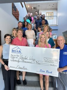 Donation to the United Way
