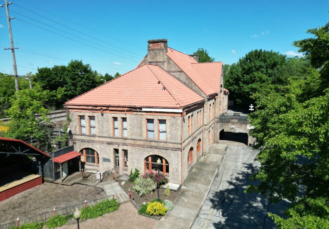 Historic B&O Station Roof Replacement by Boak & Sons Using EcoStar Sustainable Materials