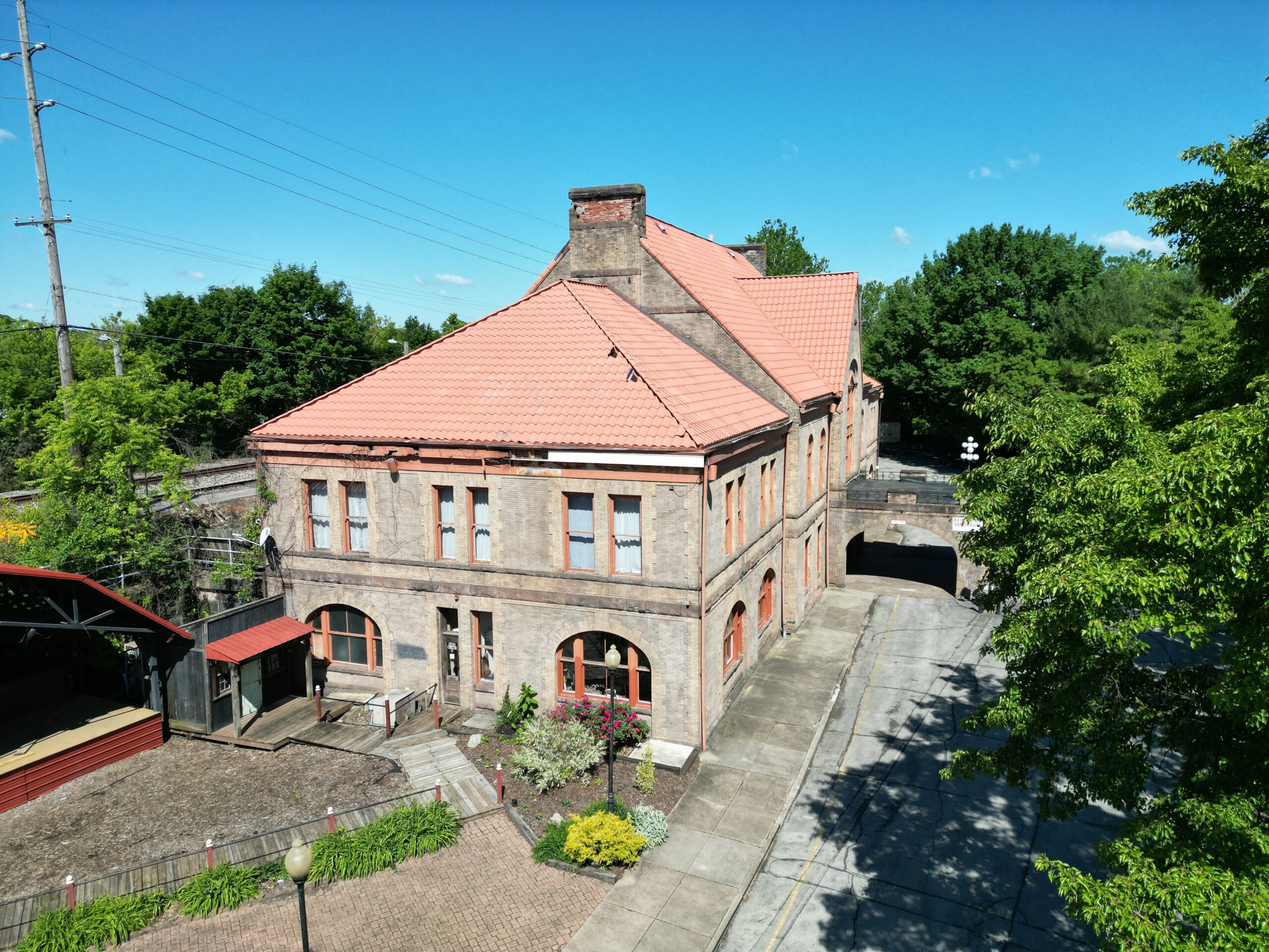 Historic B&O Station Roof Replacement by Boak & Sons Using EcoStar Sustainable Materials