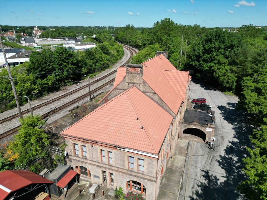 Historic B&O Station Roof Replacement by Boak & Sons Using EcoStar Sustainable Materials