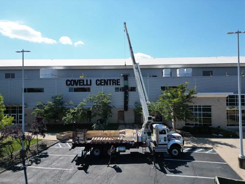 Covelli Centre Flat Roof Replacement