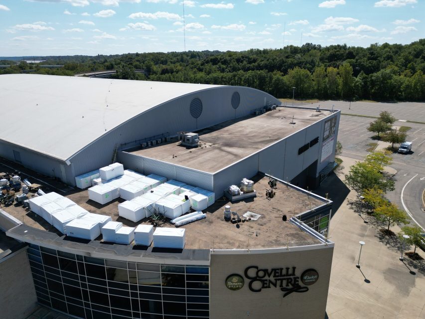 Covelli Centre Flat Roof Replacement