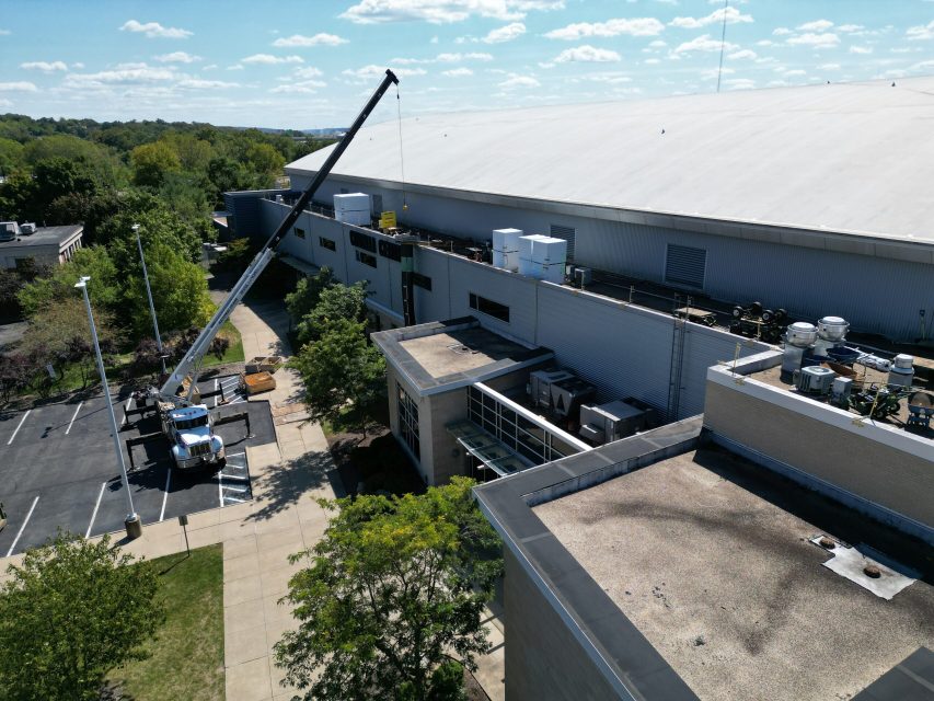 Covelli Centre Flat Roof Replacement