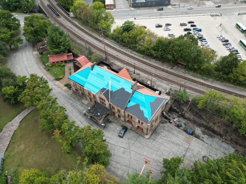 Historic B&O Station Roof Replacement by Boak & Sons Using EcoStar Sustainable Materials