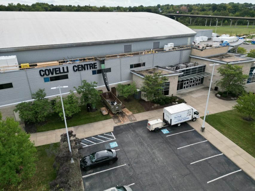 Covelli Centre Flat Roof Replacement